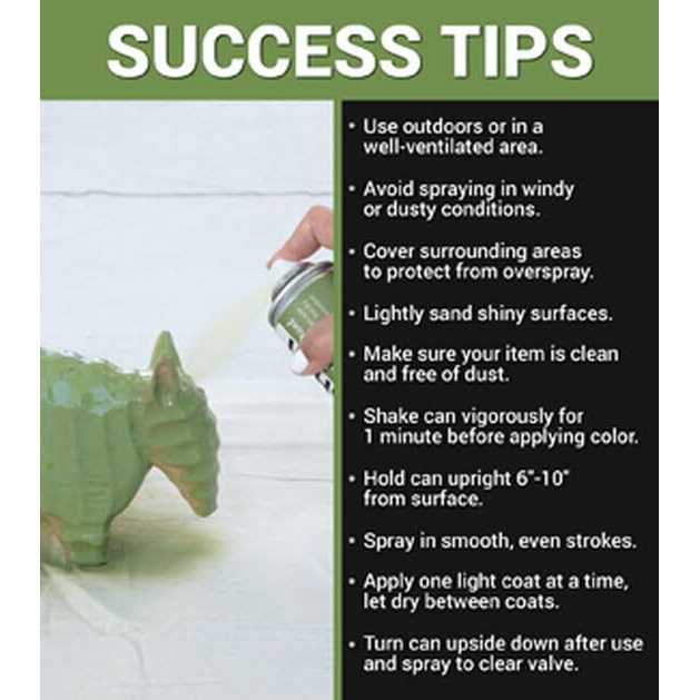 Colorshot Aerosol Spray Paint Kale - Image 4