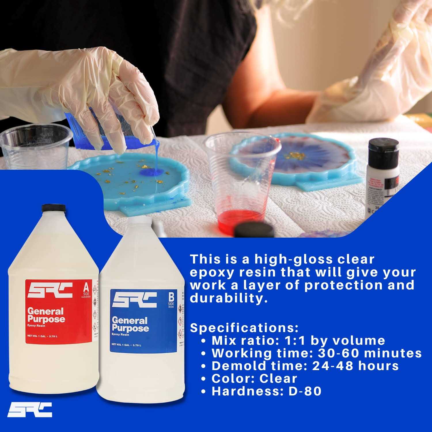 Specialty Resin & Chemical General Purpose Clear Epoxy Resin - Image 4