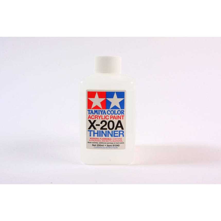 Tamiya Acrylic/Poly Thinner X-20A 250ml - Image 5