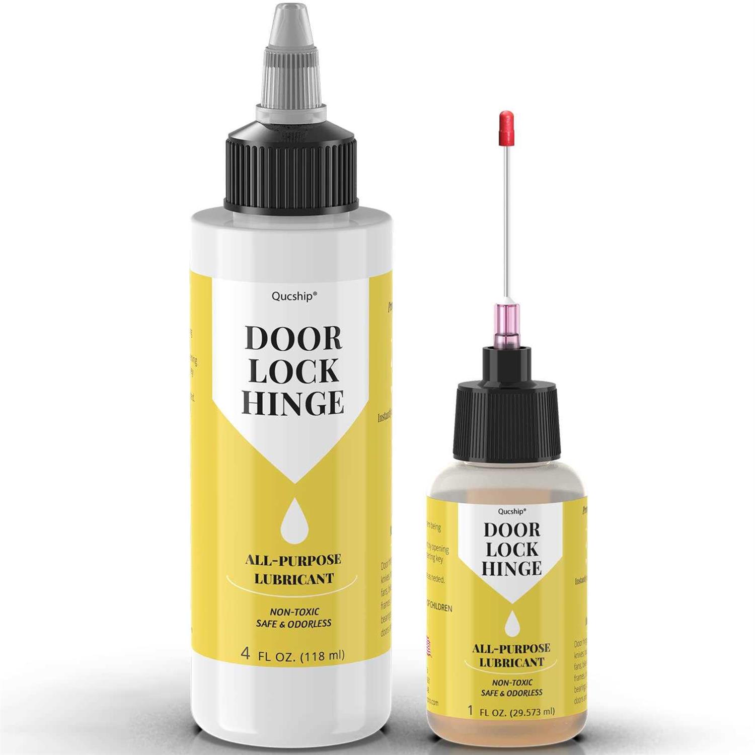 Door Hinge Lubricant kit 4 oz + 1 oz Needle Combo Upgraded Squeaky Door Hinge Lubricant - Image 3