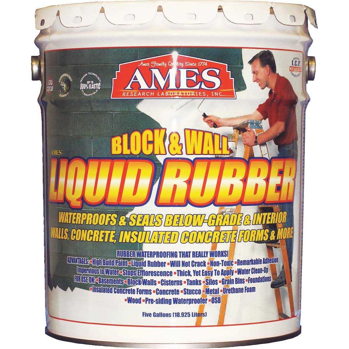 Ames Block & Wall Liquid Rubber 5-Gallon BWRF5 - Image 3