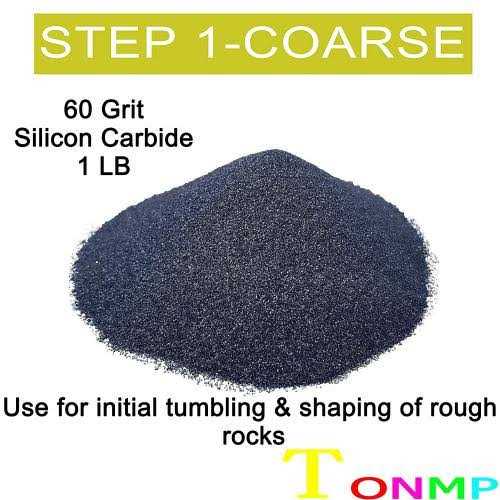 Tonmp 3 Pounds Rock Tumbler Refill Grit Media Kit - Image 3