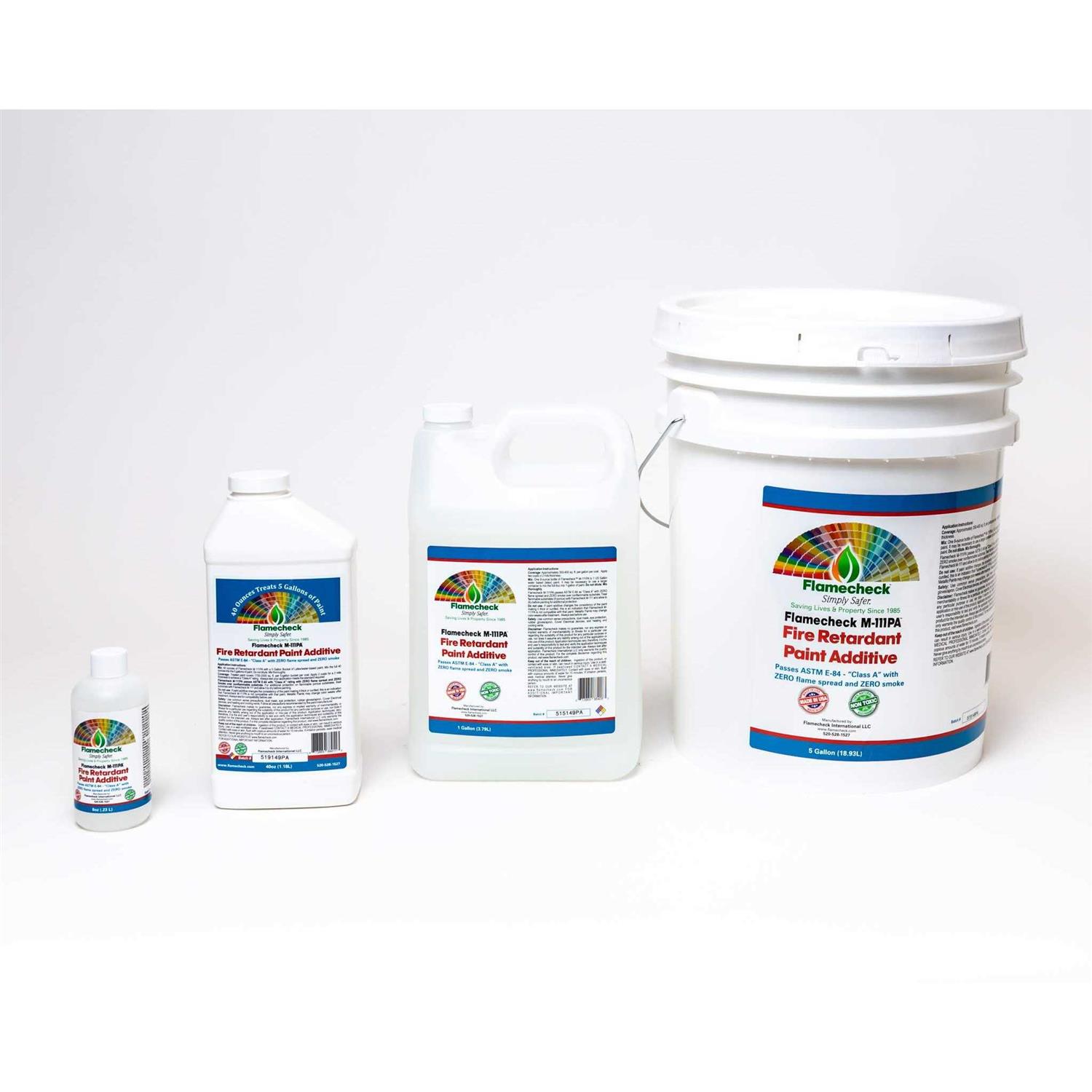 40 oz. Flamecheck M-111PA Fire Retardant Paint Additive - Image 4