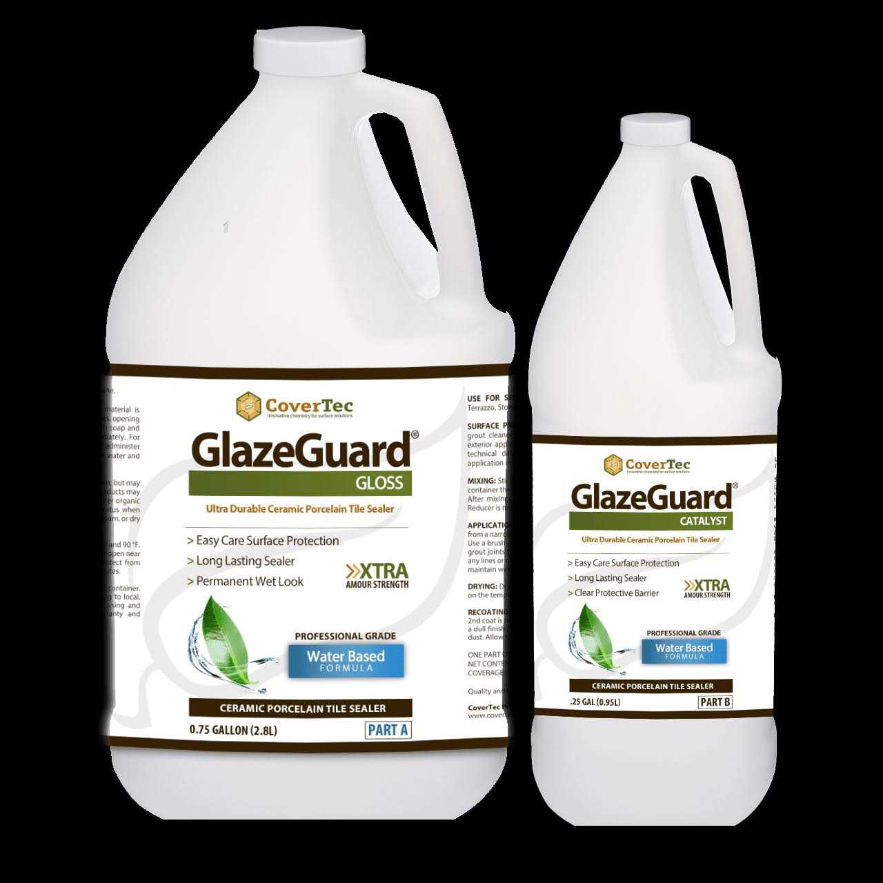 Covertec Glazeguard Ceramic & Porcelain Tile Sealer Finish - Image 3