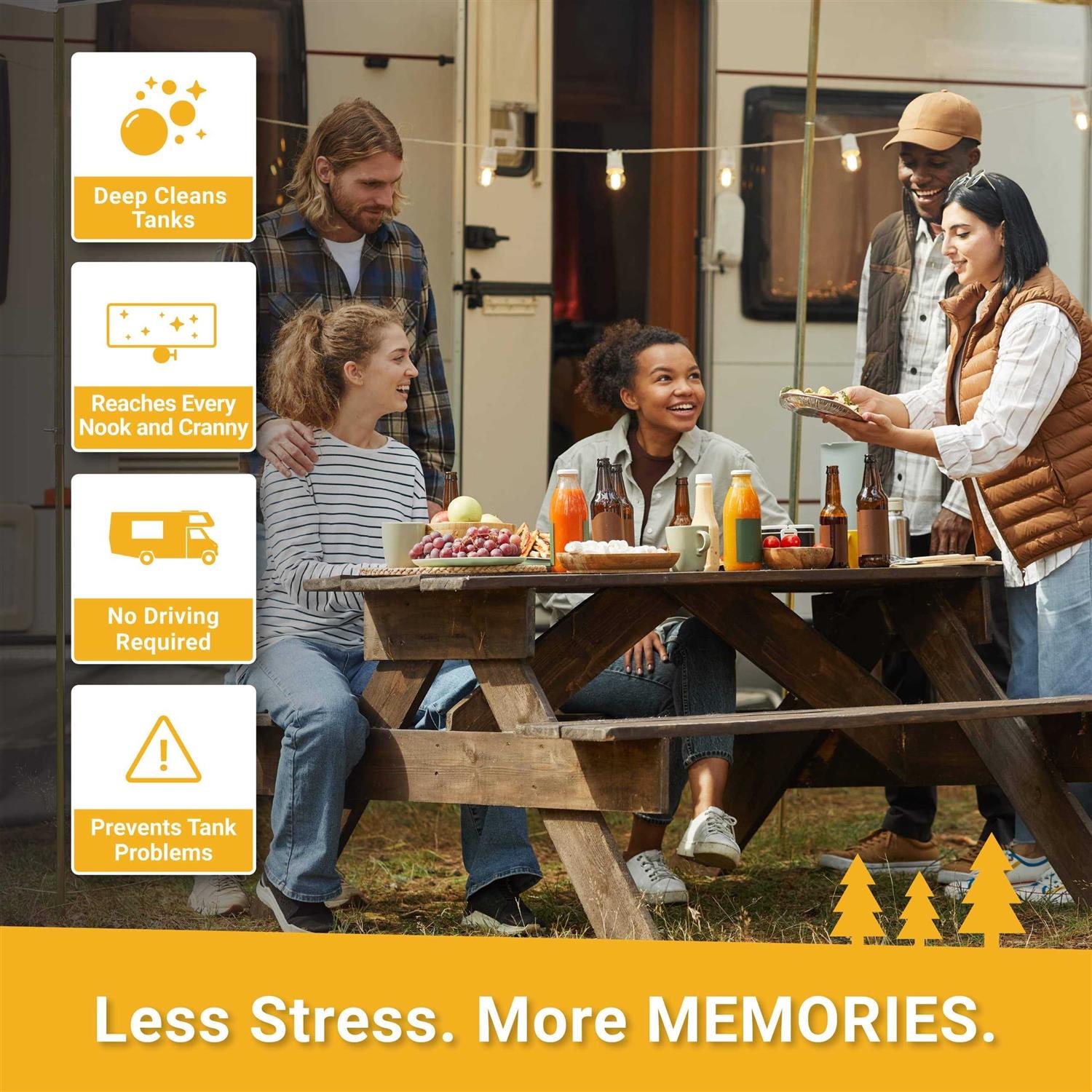 Unique Clean-It RV Black Tank Cleaner Enzyme Liquid - Image 5