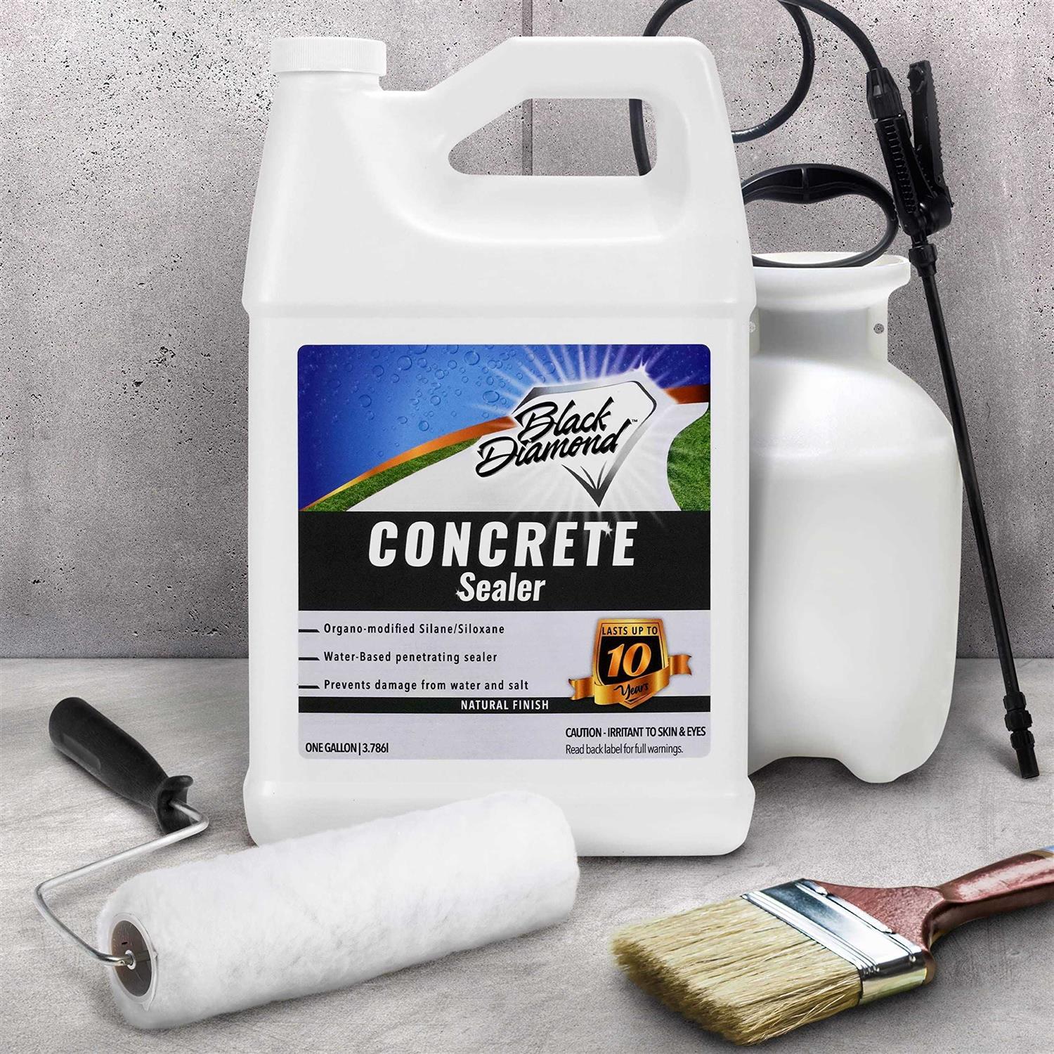 Black Diamond Stoneworks Concrete Sealer Clear Penetrating Waterproofing Spray The Best Sealant to Seal Your Driveway Cement Patio Pavers Brick Stone - Image 4