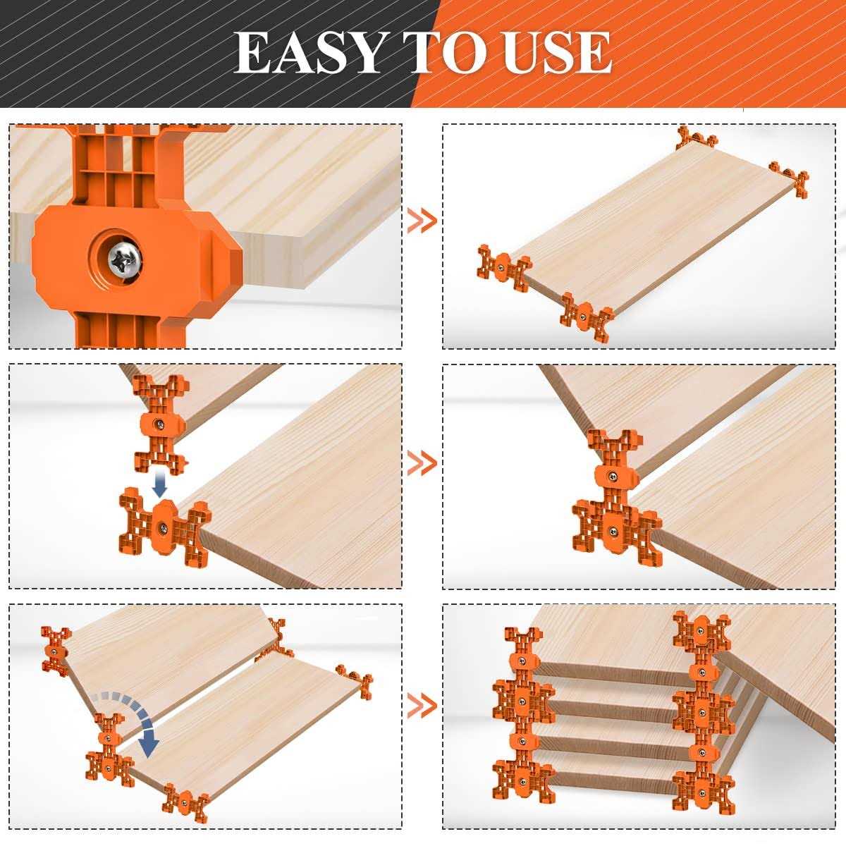 Spray Paint Racks, Paint Drying Rack, Door Painting Brackets, Painters Paint Racks, Easily Painting/Stacking/Drying Interior and Exterior Doors or - Image 5