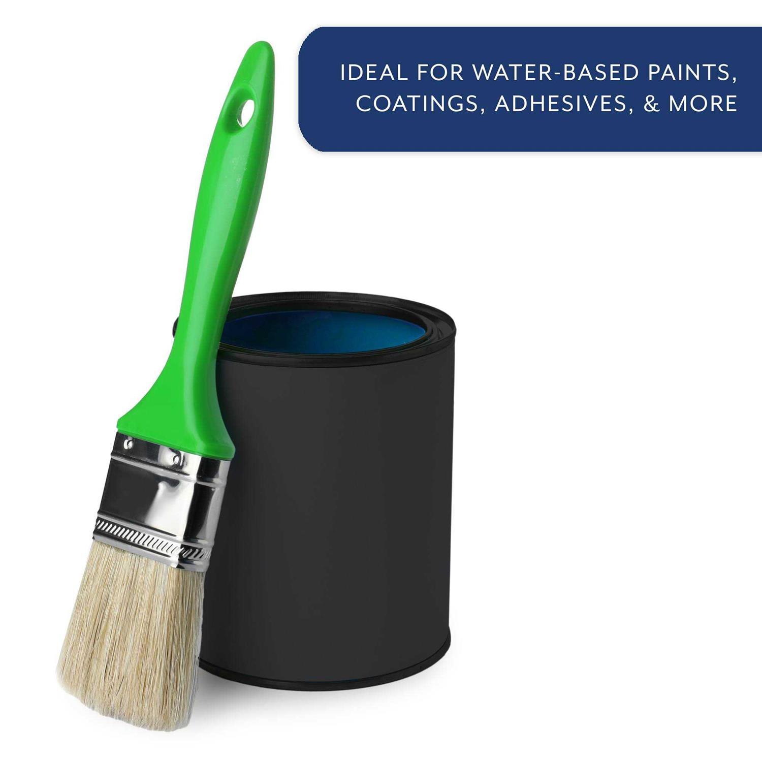 Black Plastic Paint Cans Quart Size Cans for Paints & Varnishes or Crafts & Gifts - Image 4