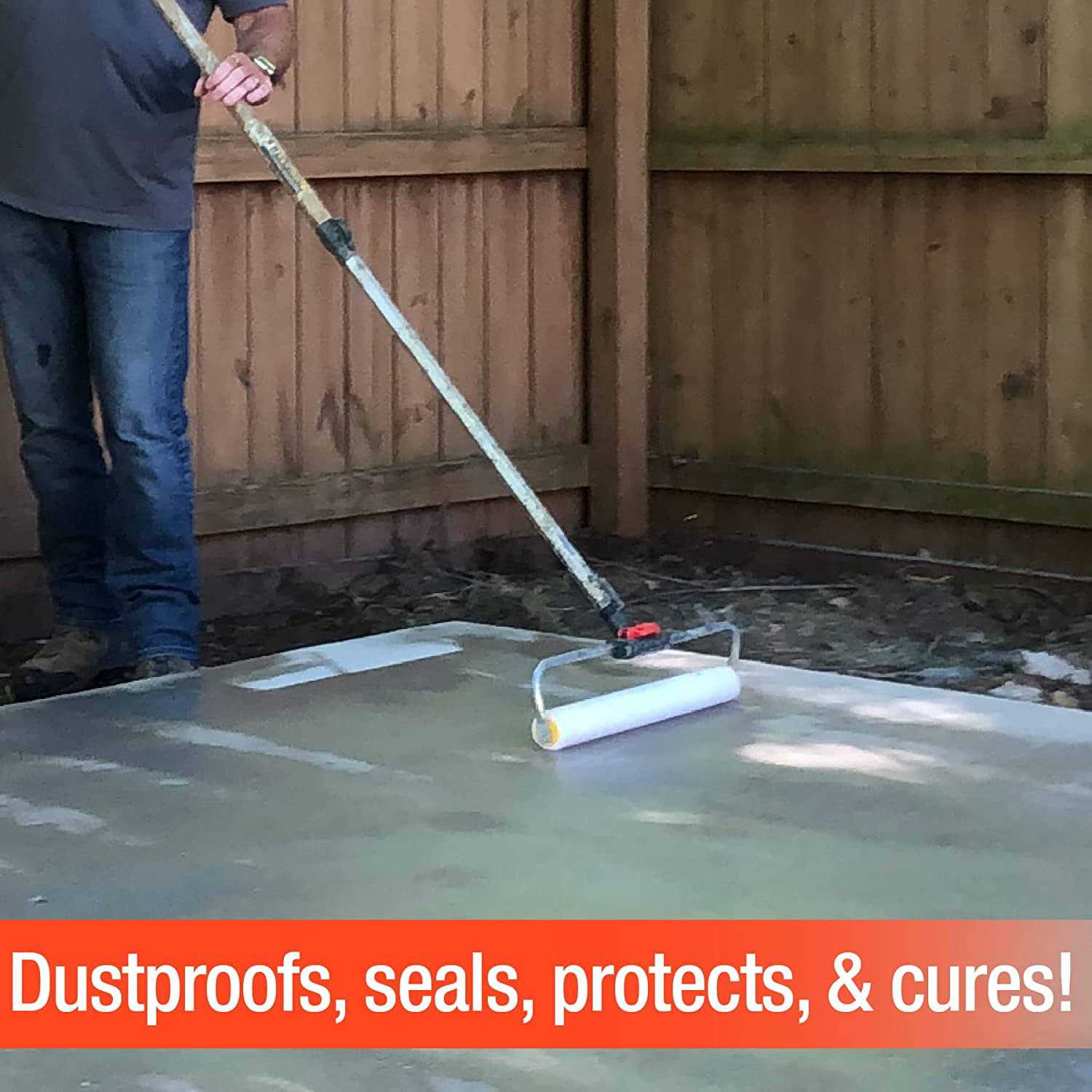 Tenon Concrete Sealer Cure & Seal, 5 gal Container Size, Pail, Water, 50.1 g/L or More 120822 - Image 4