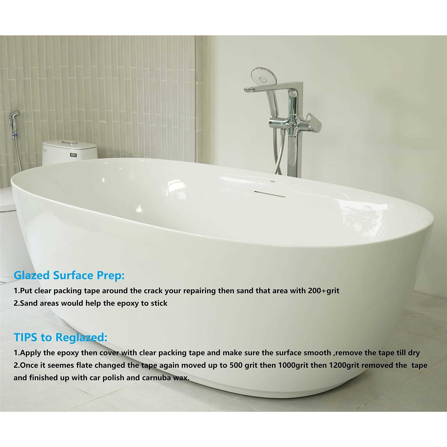 Tub, Tile and Shower Repair Kit Color Match - Image 4