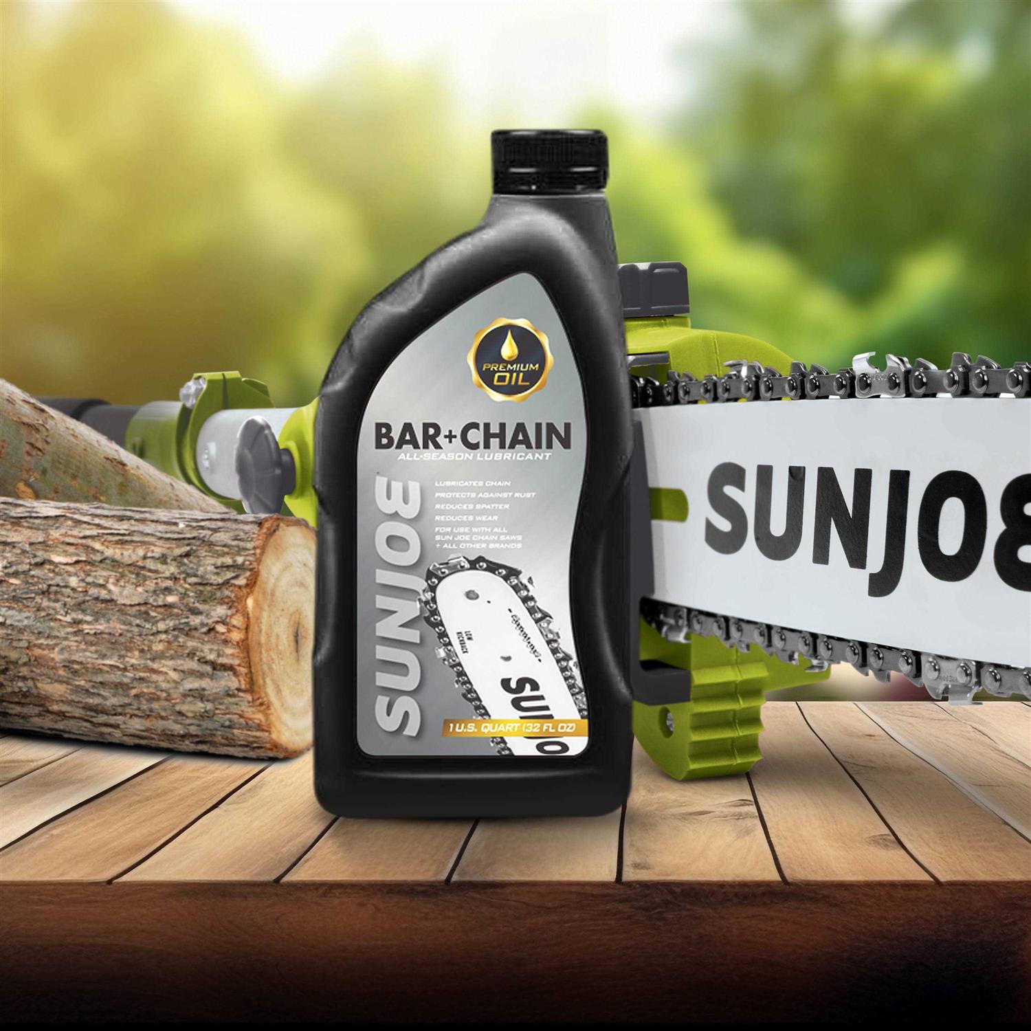 Sun Joe 1-Quart Premium Bar, Chain, and Sprocket Oil - Image 4