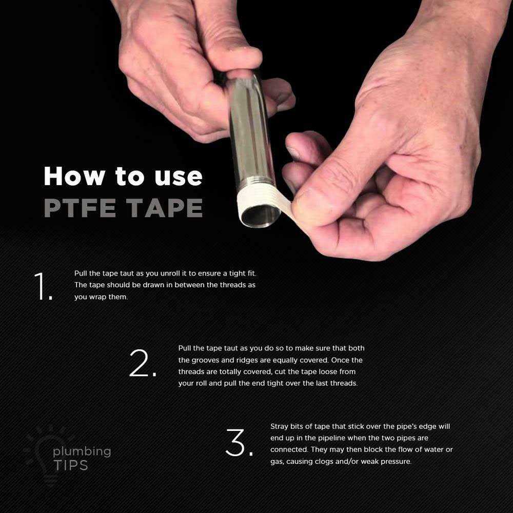 The Plumber's Choice 1/2 in. x 260 in. PTFE Thread Seal Tape for Plumbers - Image 5