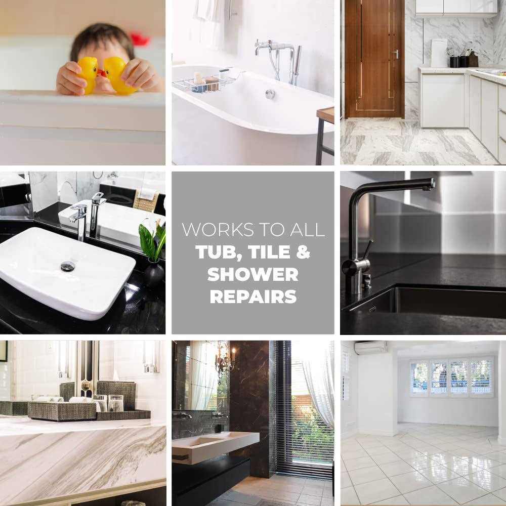 Tub Tile Repair Kit 5 Colors - Image 3