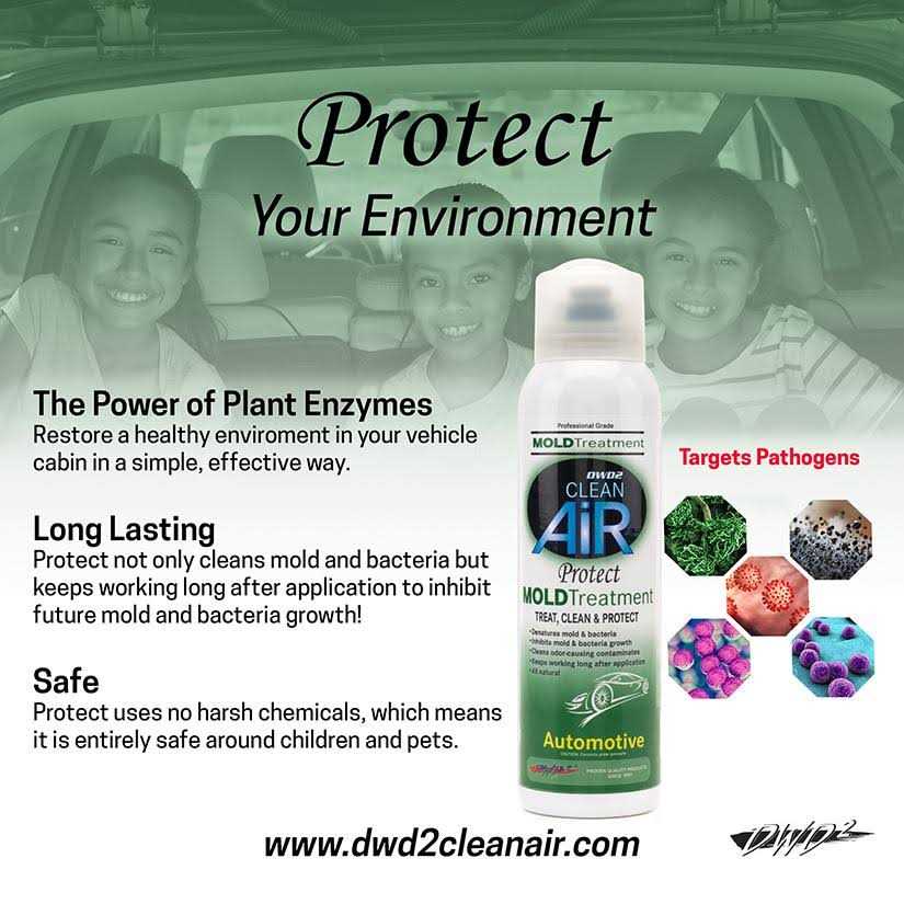The DWD2 System, Inc. DWD2 Protect Automotive Mold-Odor Enzyme Treatment Full Release Fogger - Image 4