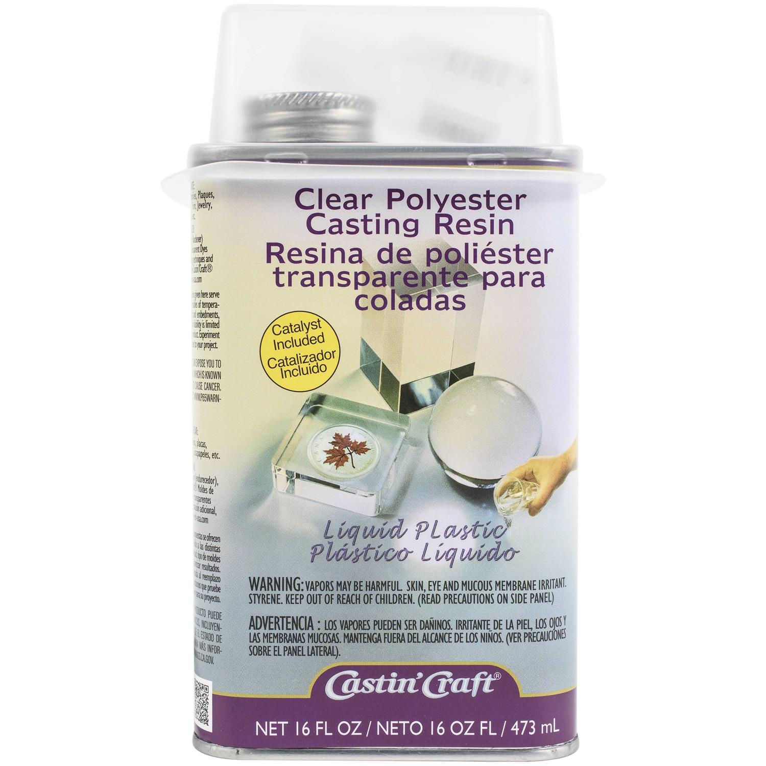 Castin'Craft Clear Polyester Casting Resin 16oz - Image 3