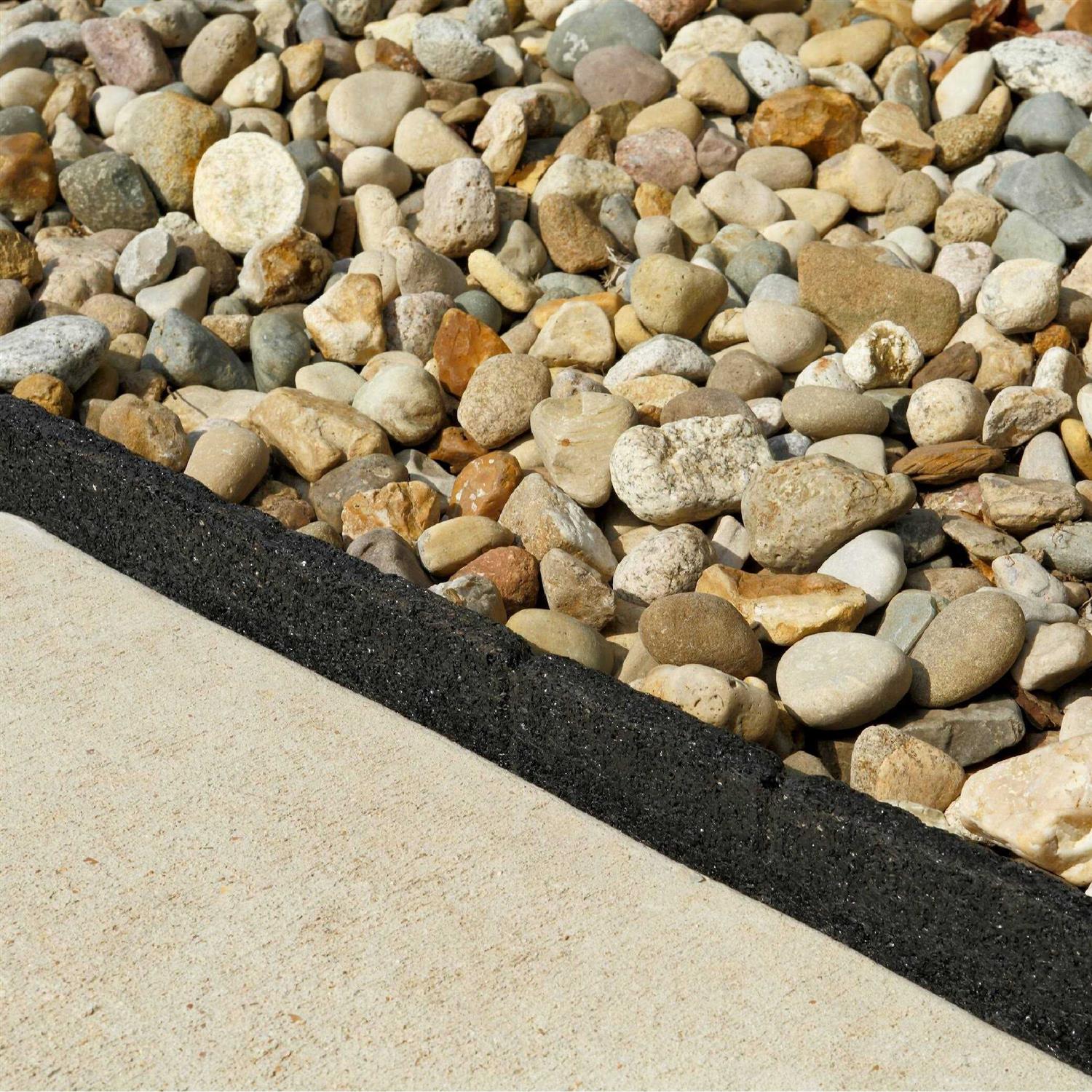 Rubberific 4-ft x 3-in Black Rubber Landscape Edging Section - Image 3
