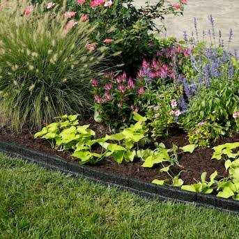Rubberific 4-ft x 3-in Black Rubber Landscape Edging Section - Image 5