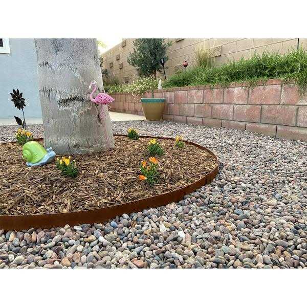 Edge Right 4 ft. x 14-Gauge x 8 in. COR-TEN Steel Landscape Edging - Image 4