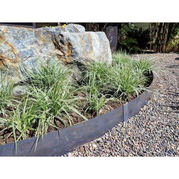 Edge Right 4 ft. x 14-Gauge x 8 in. COR-TEN Steel Landscape Edging - Image 5