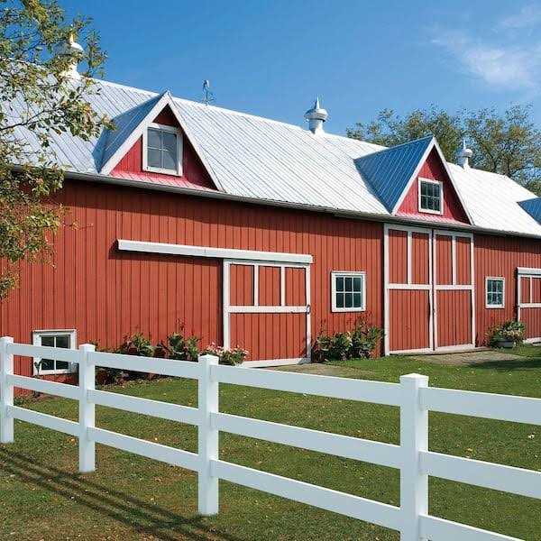 Outdoor Essentials 5 in. x 5 in. White Vinyl Pyramid Fence Post Cap - Image 5