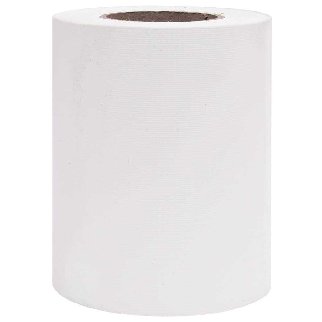 vidaXL Garden Privacy Screen PVC 229.7'x0.6' Gray - Image 5