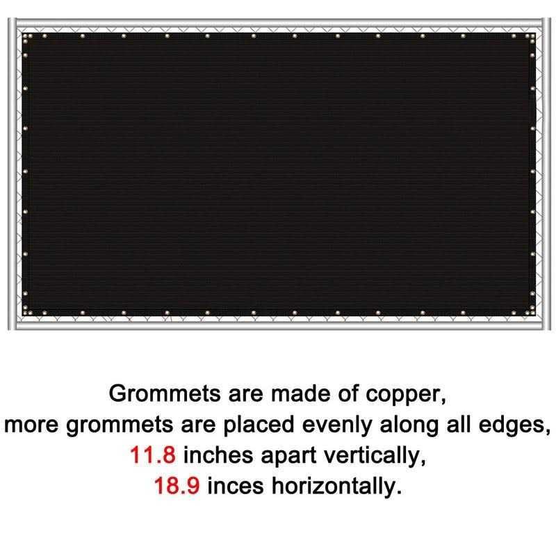 Sunnyglade 6 feet x 50 feet Privacy Screen Fence Heavy Duty Fencing Mesh Shade Net Cover for Wall Garden Yard Backyard - Image 3