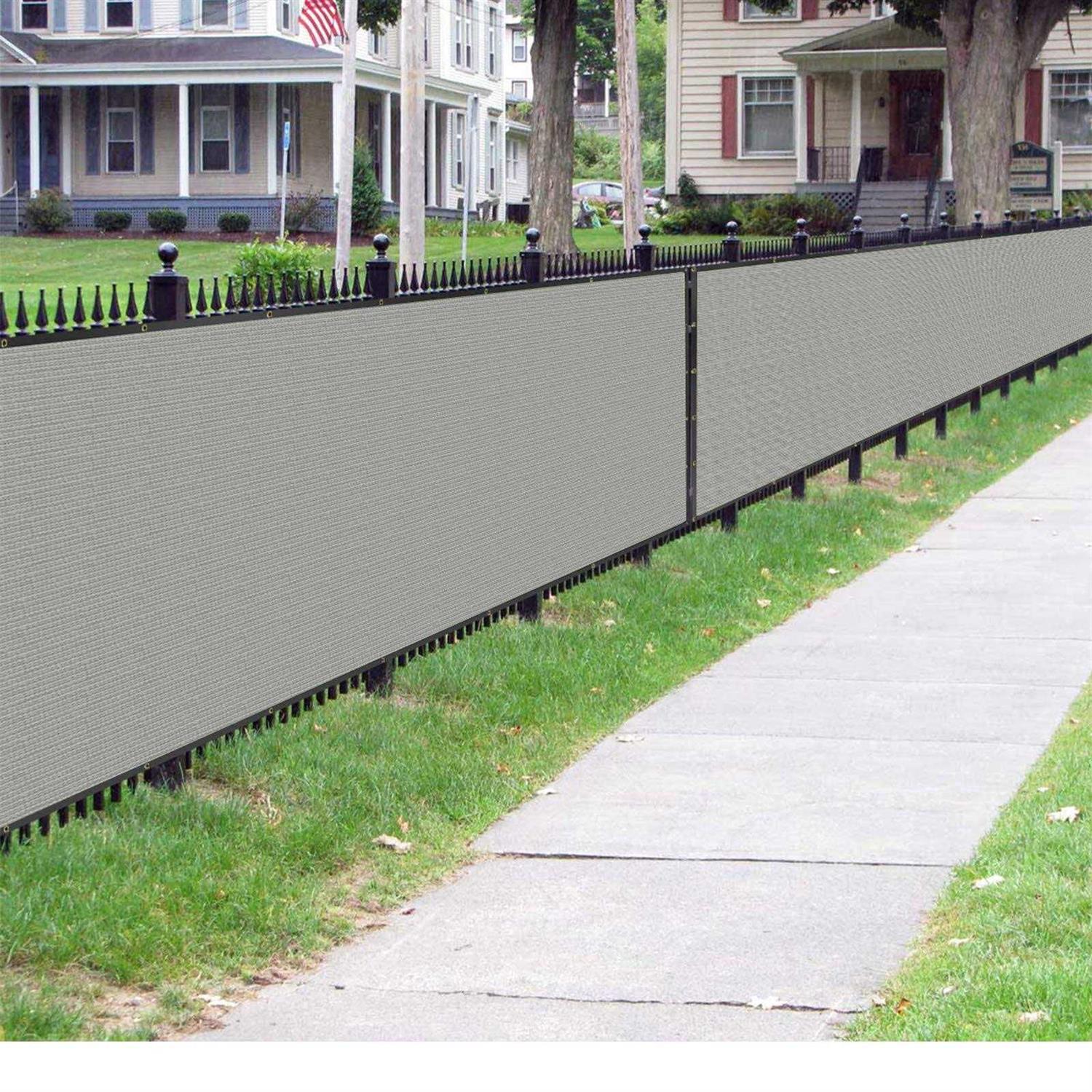Sunnyglade 6 feet x 50 feet Privacy Screen Fence Heavy Duty Fencing Mesh Shade Net Cover for Wall Garden Yard Backyard - Image 5