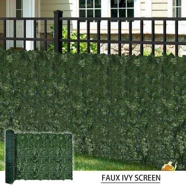 Ejoy 59 in. x 118 in. Artificial Ivy Hedge Privacy Fence Screen - Image 5