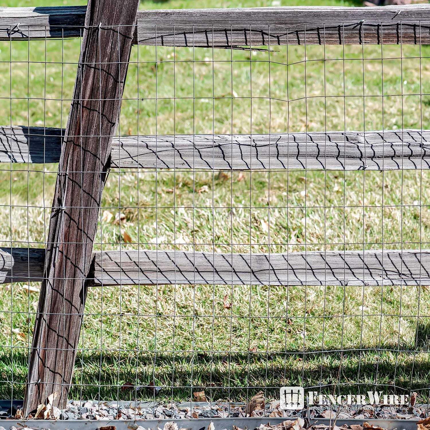 Fencer Wire 14 Gauge Galvanized Welded Wire Mesh Size 2 inch By 4 inch - Image 4