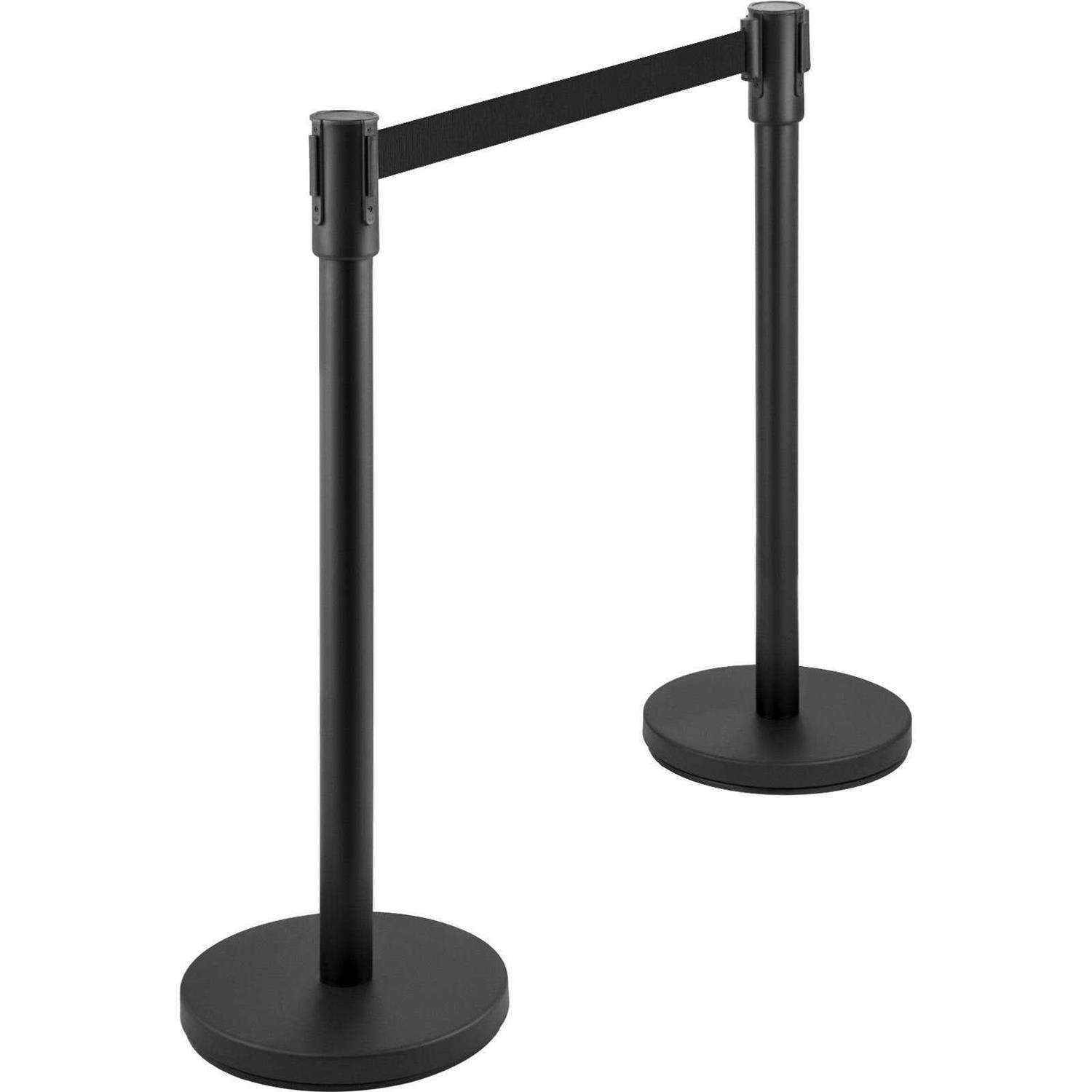 VEVOR Crowd Control Stanchion Set, Stanchion Set with 6.6 ft/2 m - Image 5