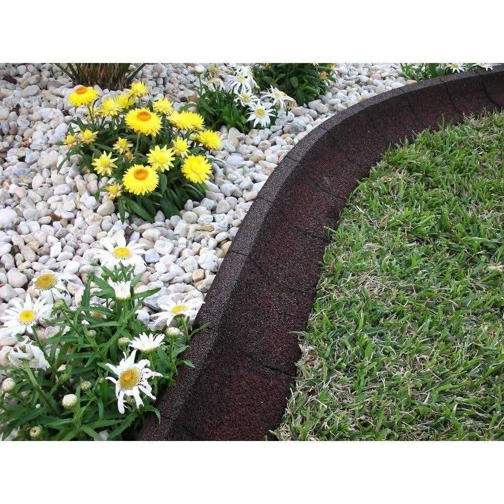 EcoBorder 4 ft Rubber Curb Landscape Edging - Image 3