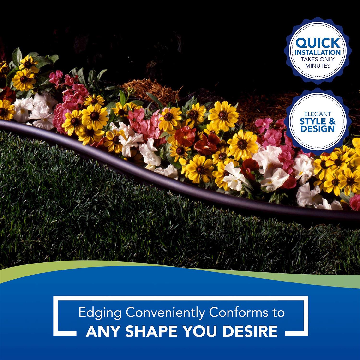 Suncast 5 In. Lawn Edging Black - Image 5