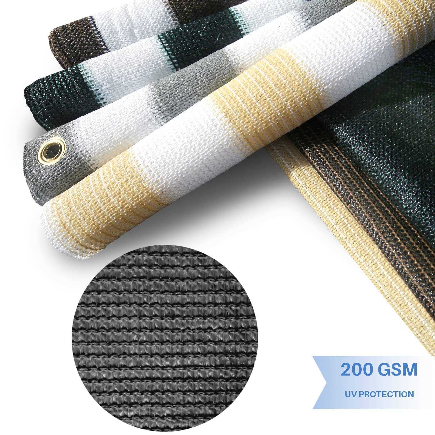 E&k Balcony Privacy Screen for Deck Yard Patio Pool 3x12 Privacy Fence Screen Porch Yard Backyard Railings Chain Link Fence Dog fencing Privacy Sc - Image 4