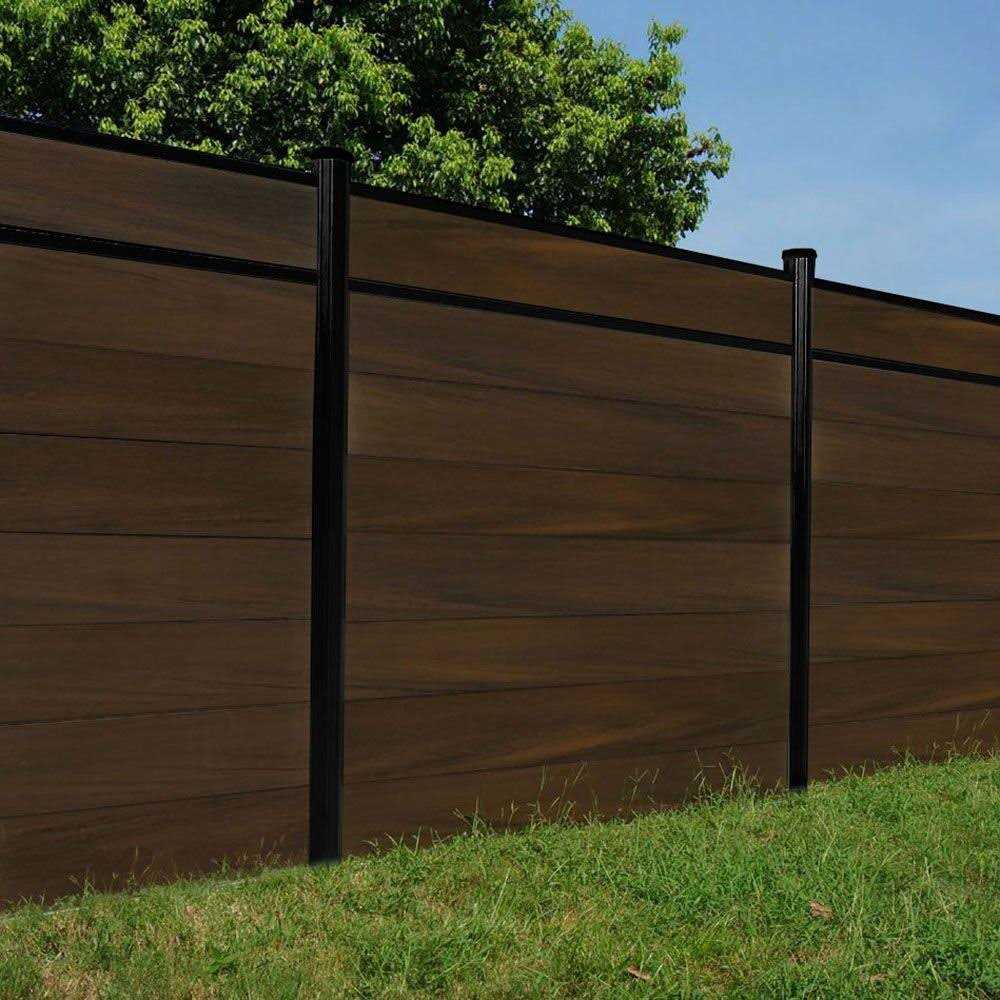 Fortress Building Products Evolver 70 in. x 8.5 in Brown Capped Composite Boards for Fence Panel - Image 4