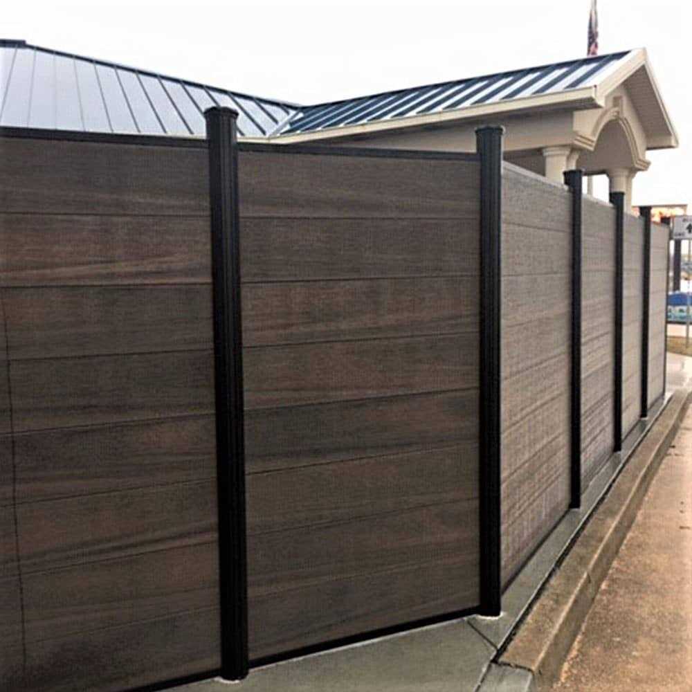Fortress Building Products Evolver 70 in. x 8.5 in Brown Capped Composite Boards for Fence Panel - Image 5