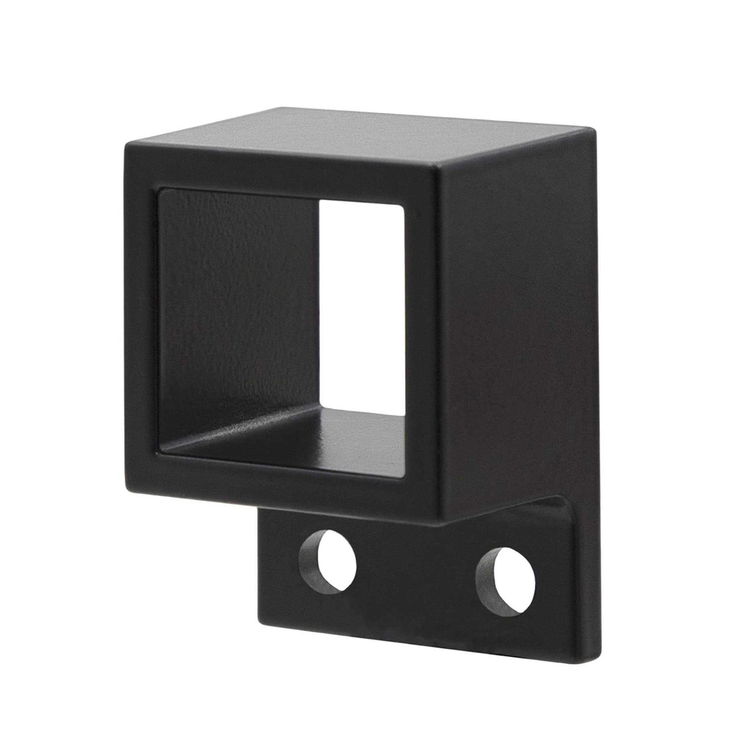 Plum Fittings Aluminum Fence Standard Wall Mount 1 x 1 Rails - Image 4