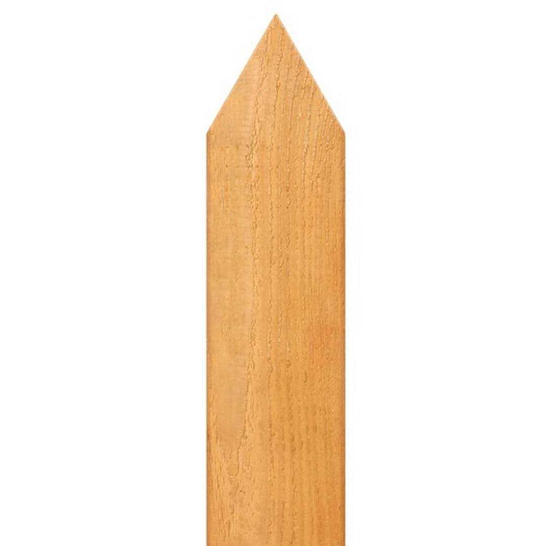 Outdoor Essentials 1/2 in. x 3-1/2 in. x 40-1/4 in. Western Red Cedar Pointed Top Fence Picket - Image 4