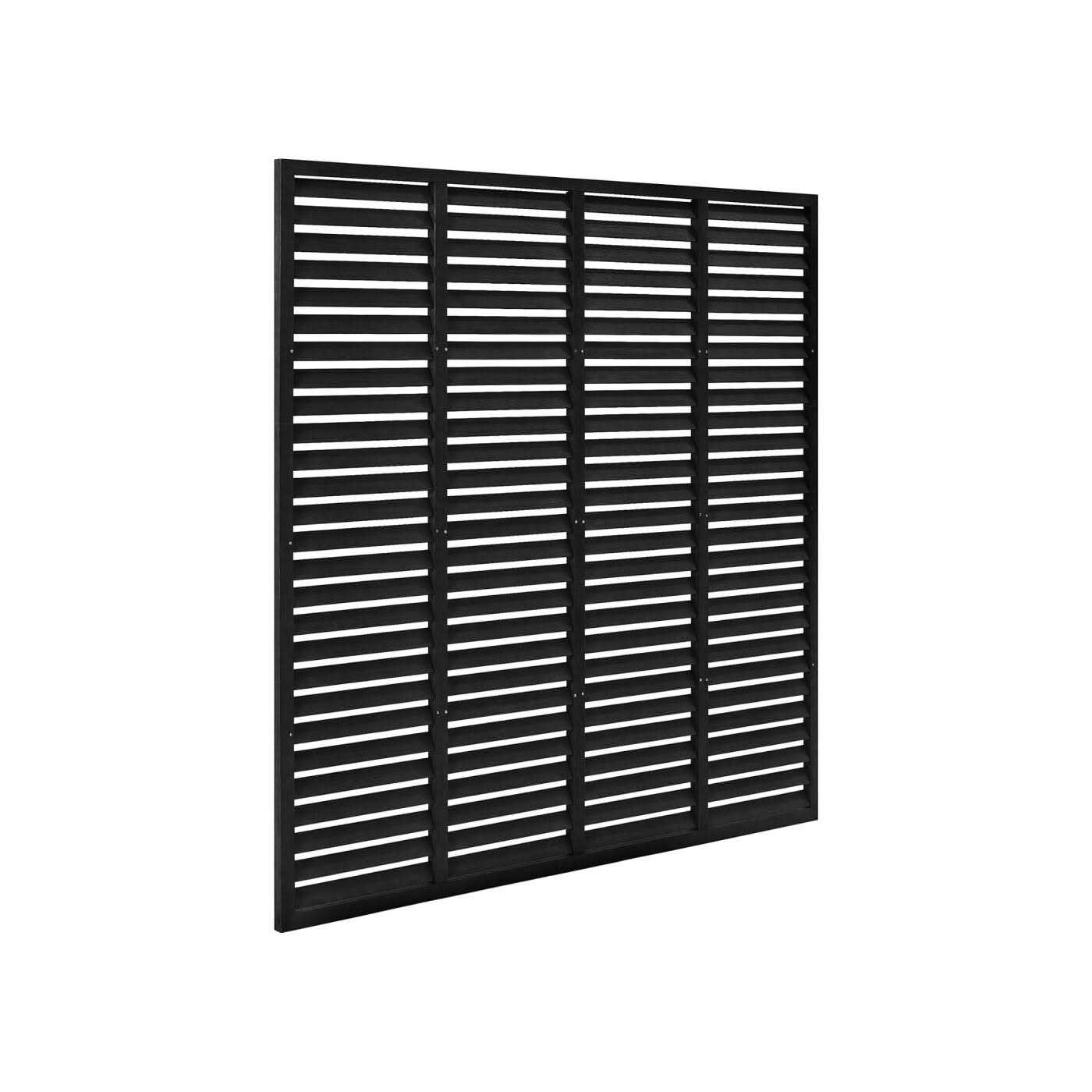 vidaXL Louver Fence WPC 70.9x70.9 - Image 3