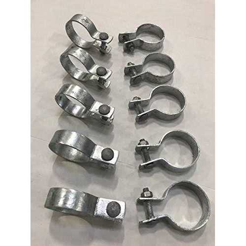 FENCESMART4U Tension Bands with Bolts & Nuts for Chain Link Fence - Image 3