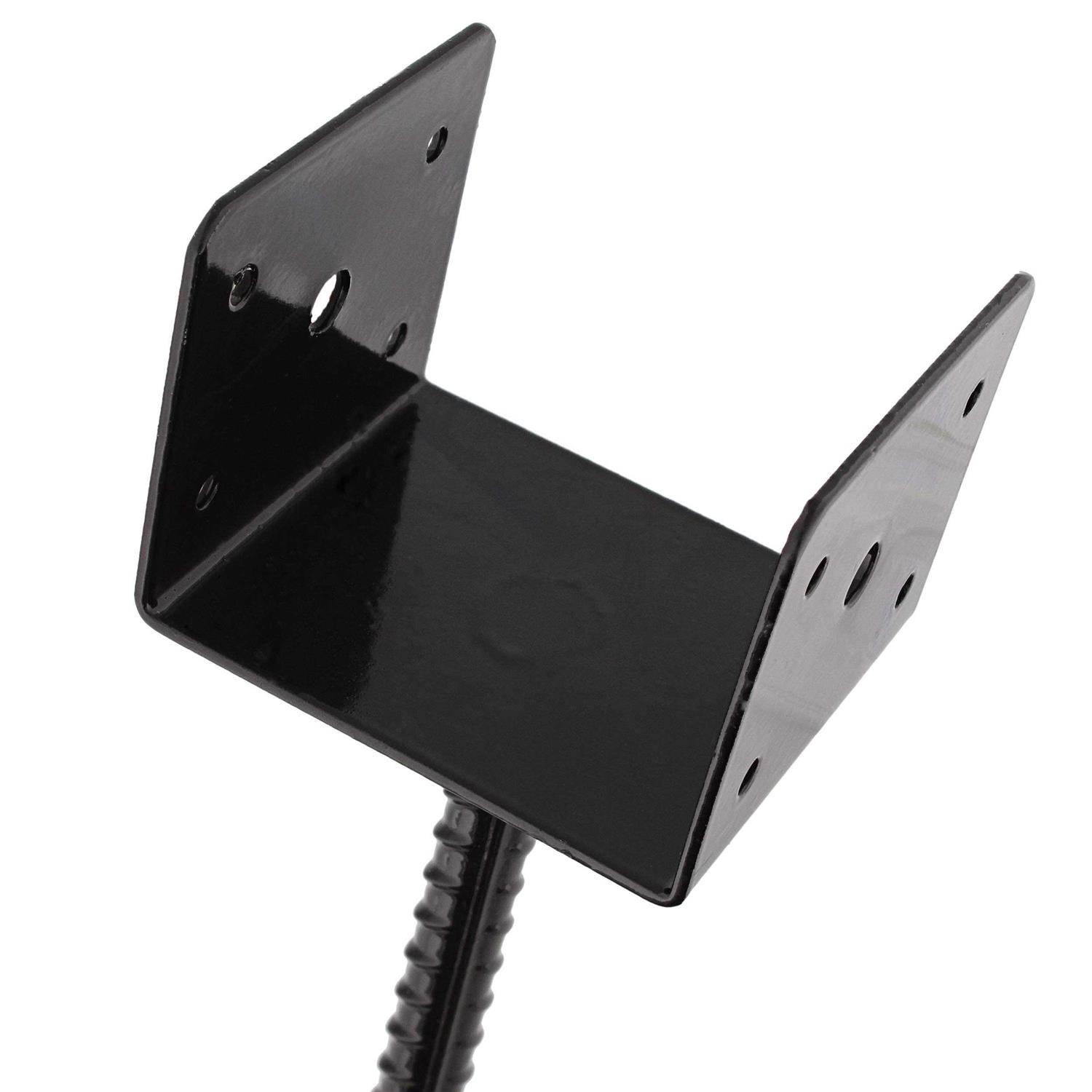 Native Trails Concrete Post Anchor 4x4 Post Base Spike Fence Pergola Deck Bracket 4pk - Image 3