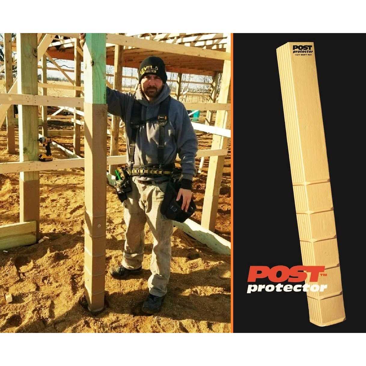 Post Protector Decay Protection 5.5-in-in x 5.5-in-in x 5-ft - Image 3