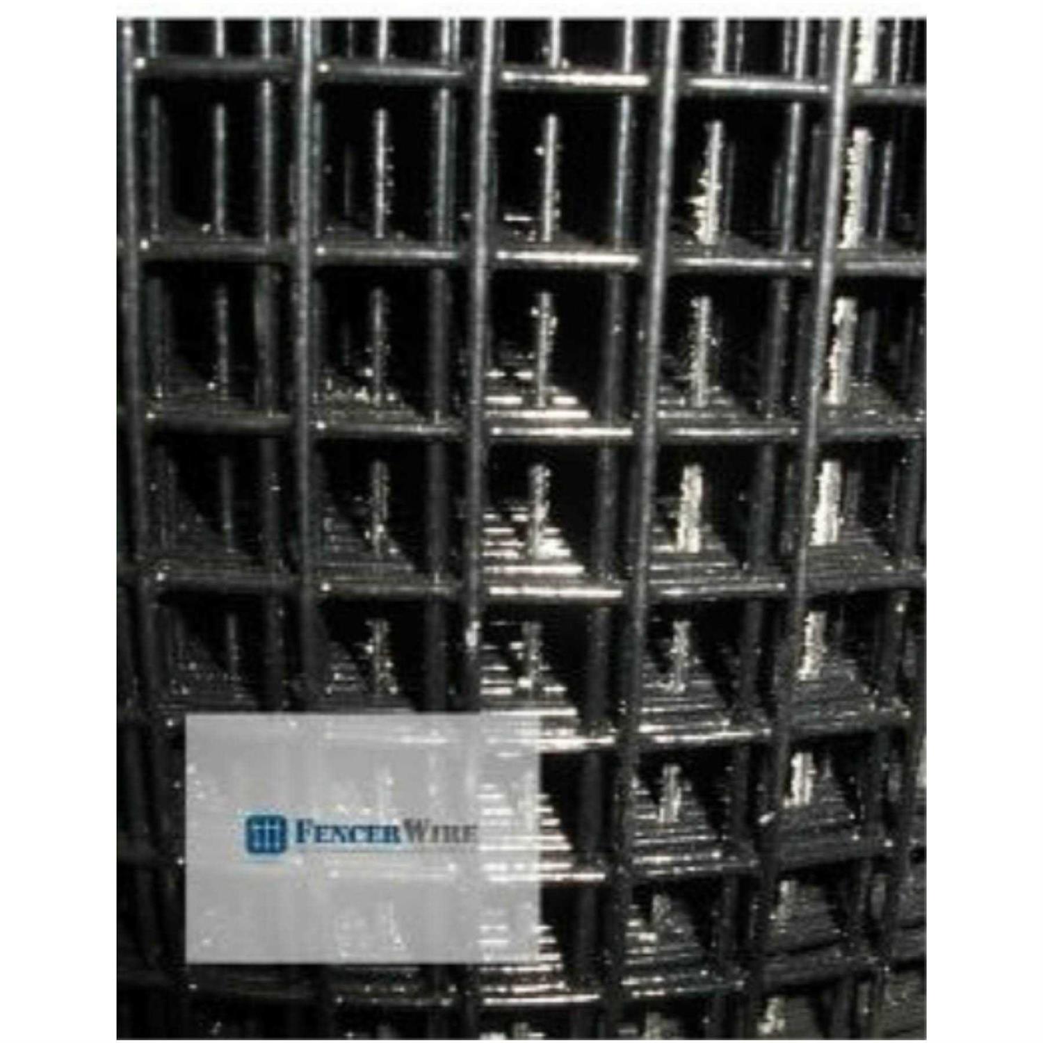 Fencer Wire 16 Gauge Black Vinyl Coated Welded Wire Mesh Size 1.5 inch by 1.5 inch - Image 3