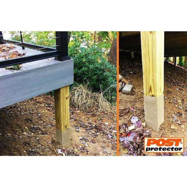 Post Protector 30 in. in-Ground Fence Post Decay Protection - Image 3