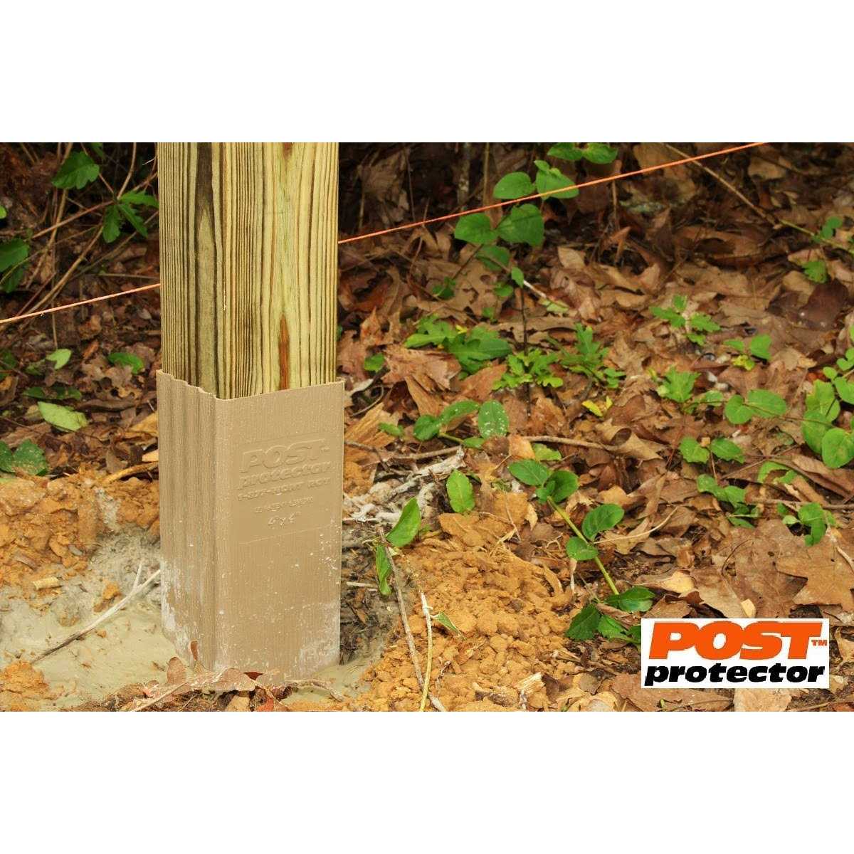 Post Protector 30 in. in-Ground Fence Post Decay Protection - Image 3