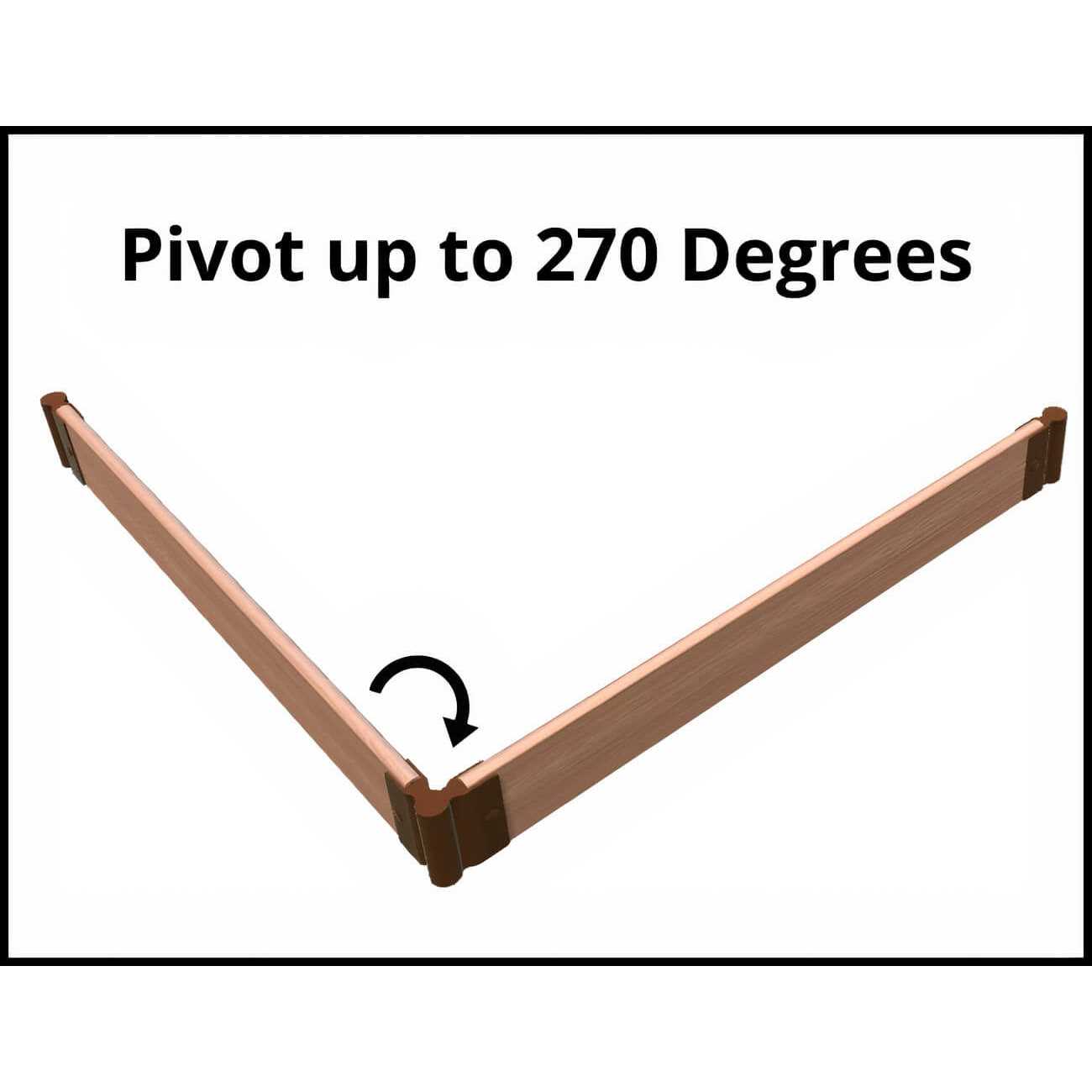 Frame It All Classic Sienna Straight Playground Border Kit - Image 5