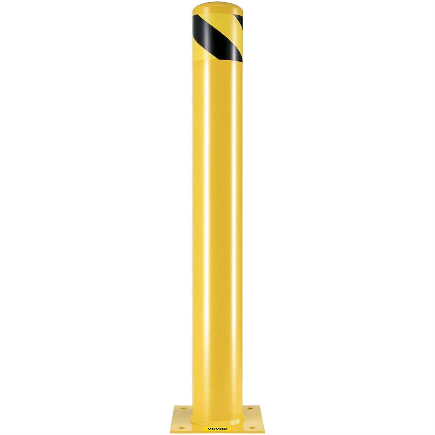 VEVOR Safety Bollard Height Bollard Post Diameter Steel Pipe Safety Bollard Post - Image 4