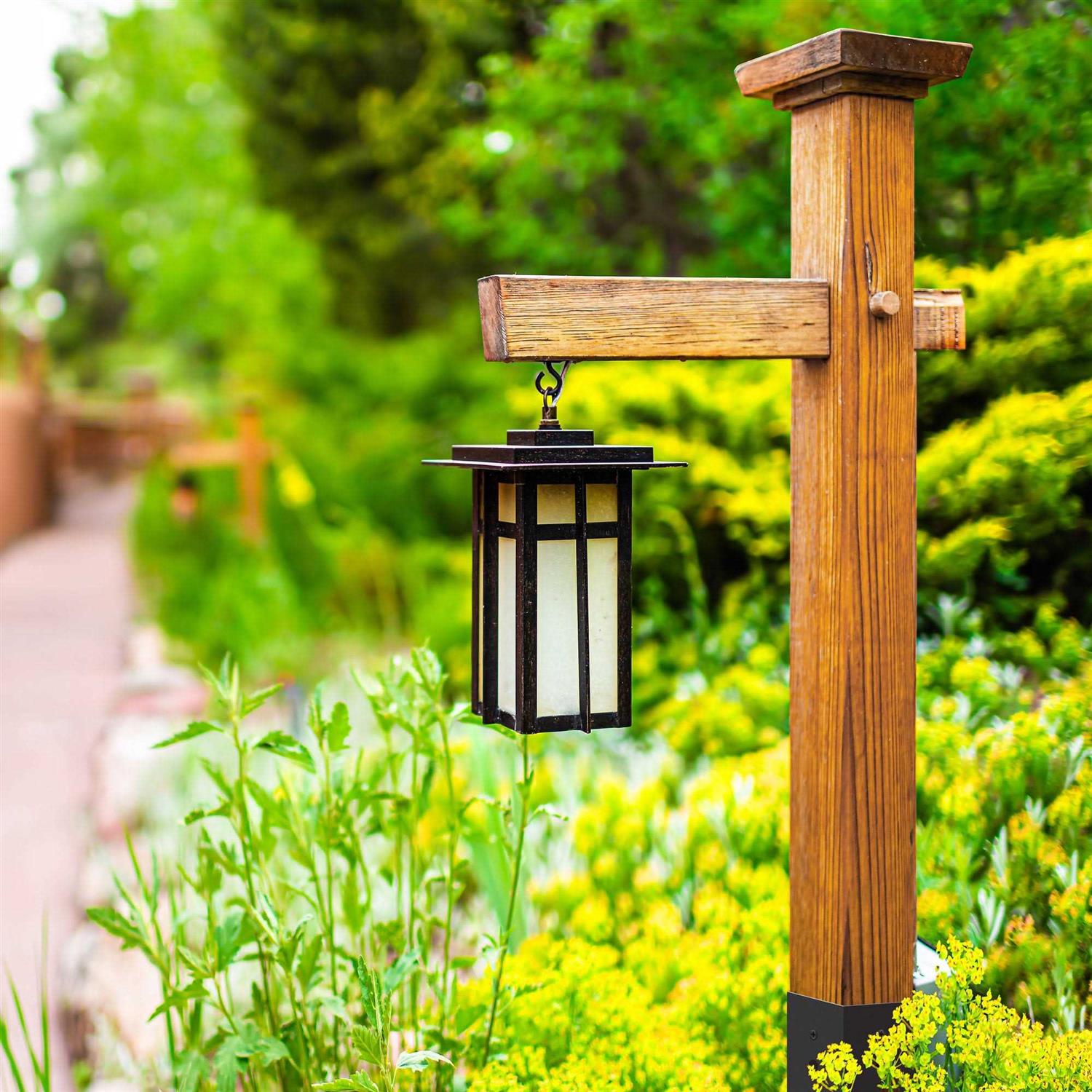 Nuvo Iron 4 in. x 4 in. Black Multi-Purpose Yard and Lawn Spike for in-Ground Post Support NYS30B-ESP - Image 3