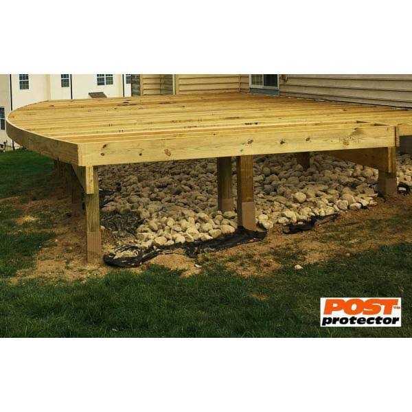 Post Protector 6 in. x 6 in. x 60 in. in-Ground Post Decay Protection - Image 5