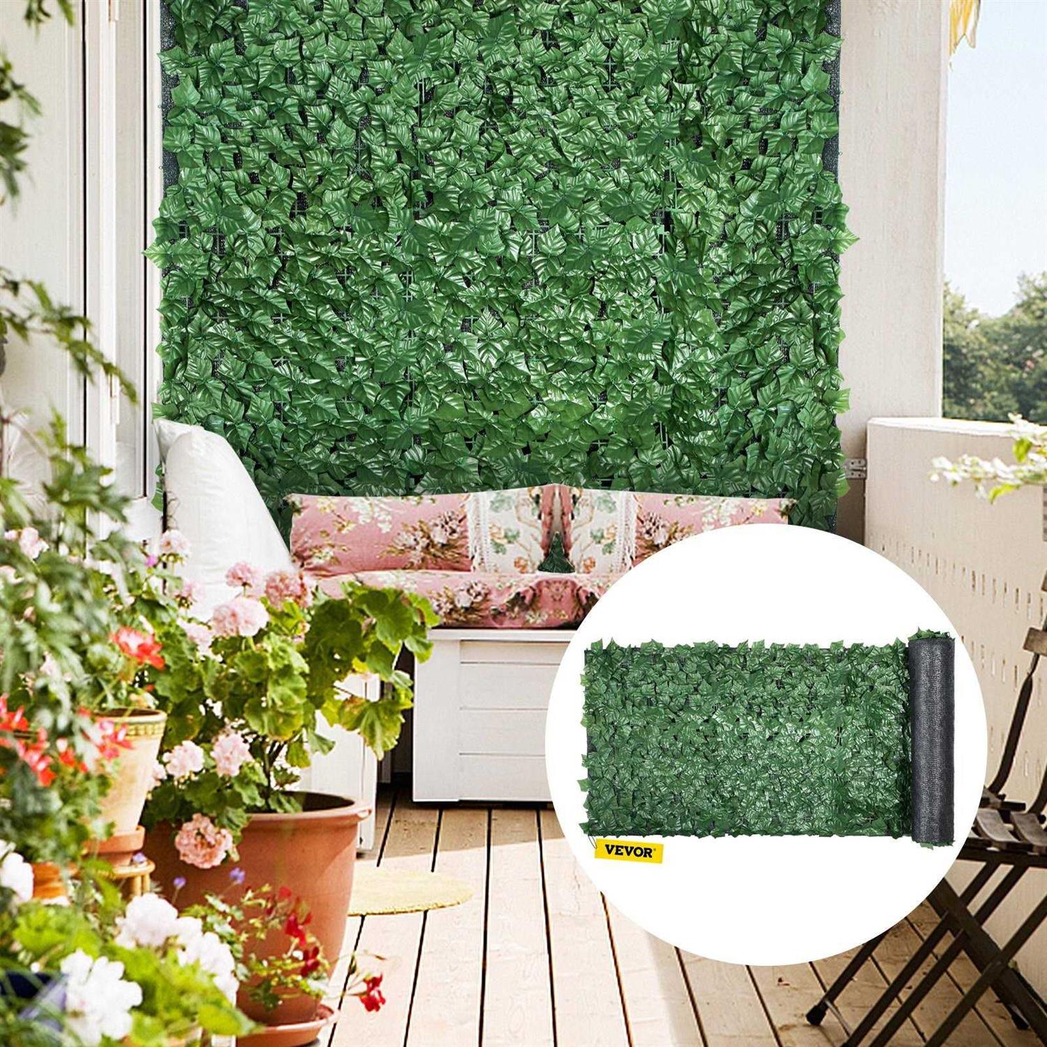VEVOR Artificial Faux Ivy Leaf Privacy Fence Screen - Image 3