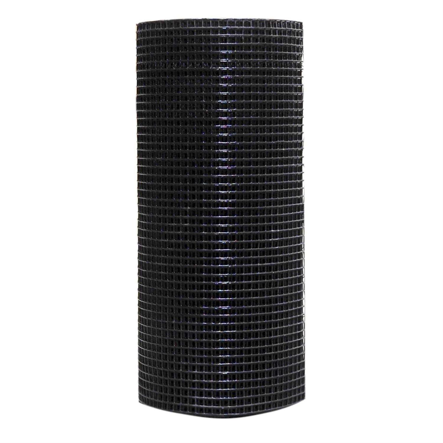 Fencer Wire 16 Gauge Black Vinyl Coated Welded Wire Mesh Size by 1 inch - Image 5